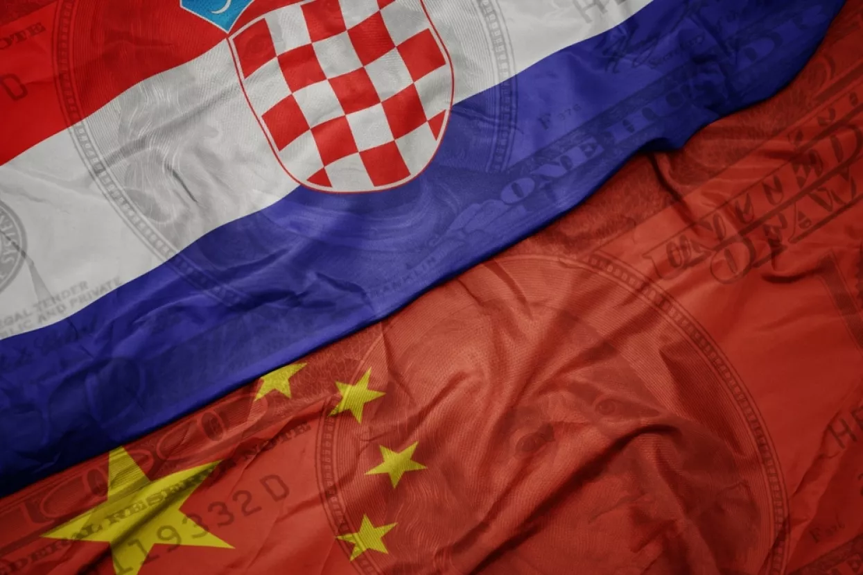 Kina, Hrvatska, zastava, zastave, države, vize, viza