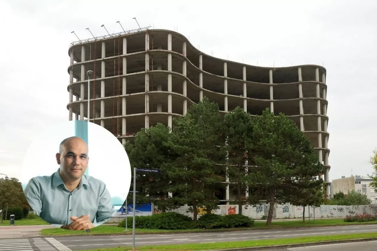 Zlatko Hrkać, zgrada