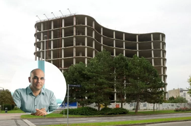 Zlatko Hrkać, zgrada