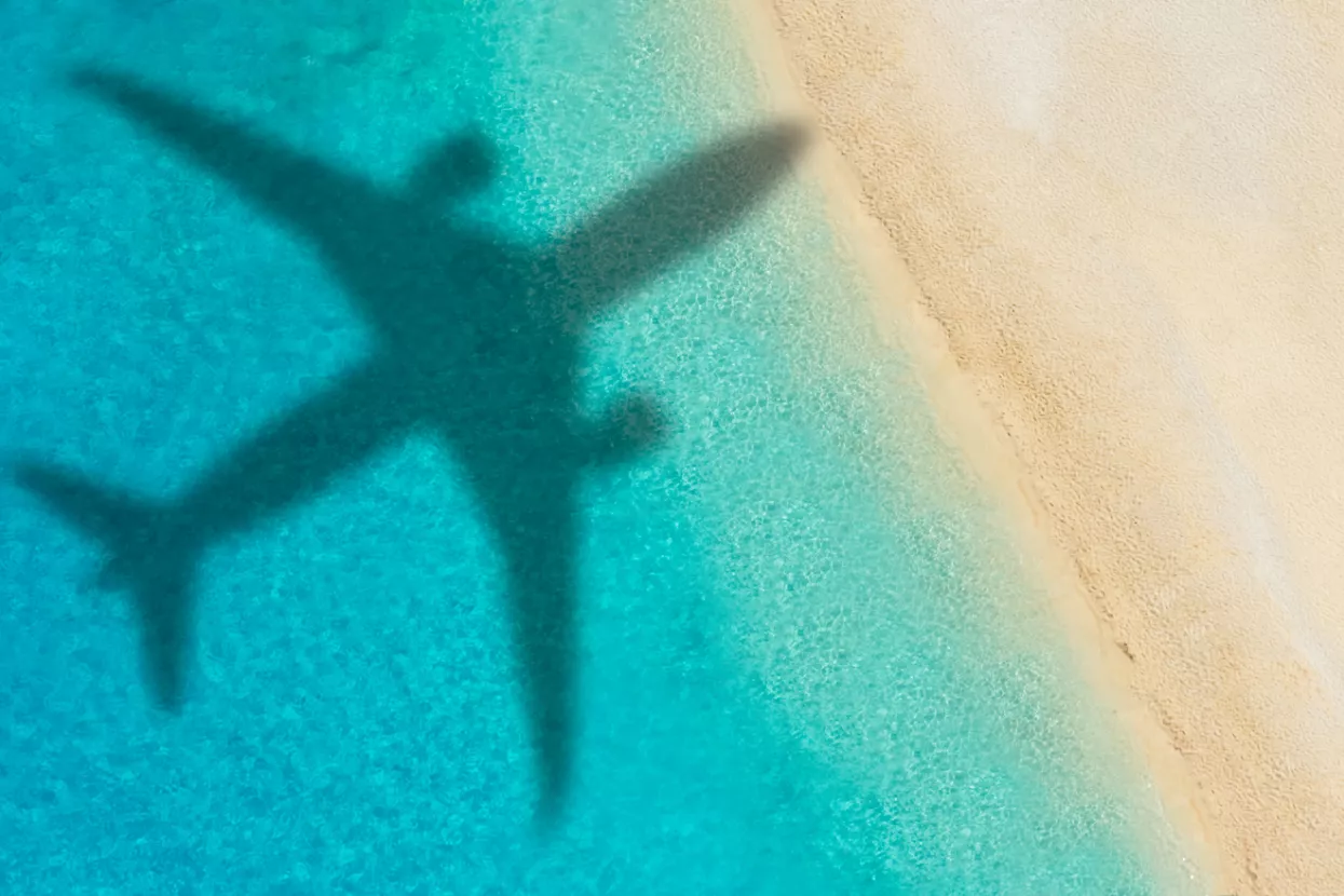 godišnji odmor, plaža, avion, putovanja