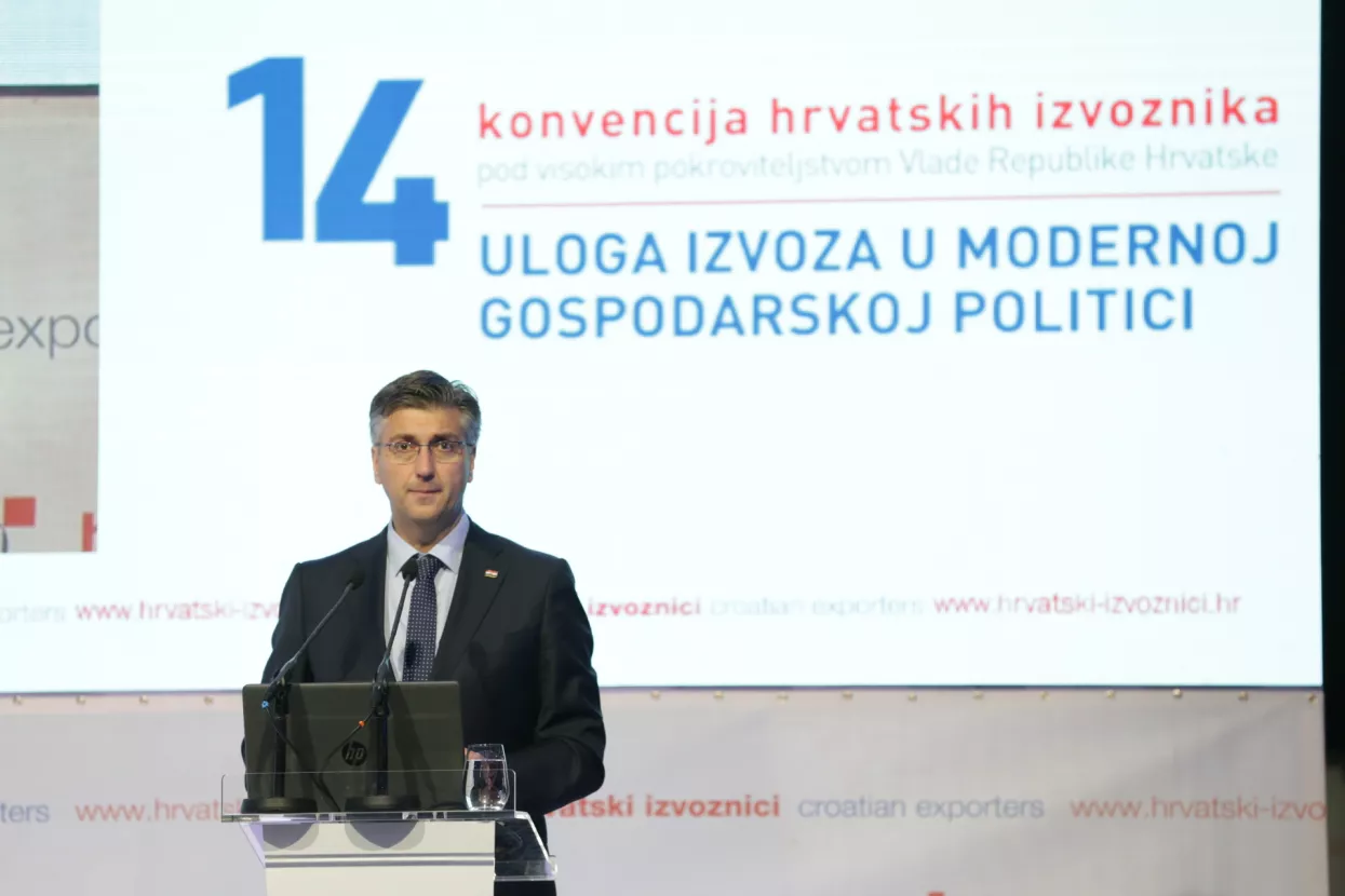 14. konvencija hrvatskih izvoznika i dodjela nagrada Zlatni ključAndrej Plenković