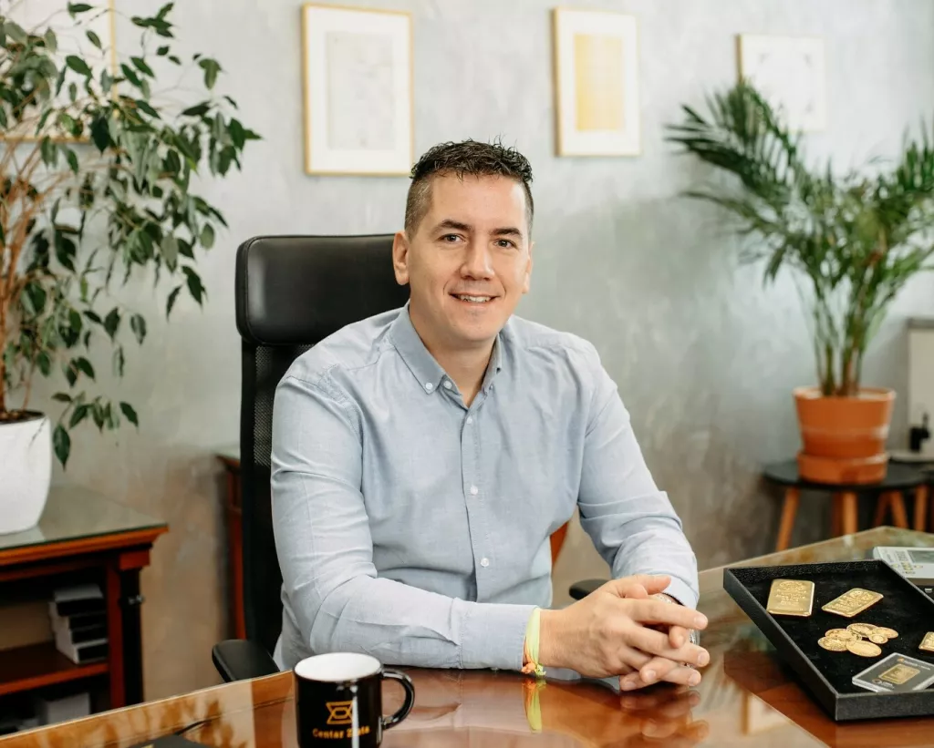 Sa&scaron;a Ivanović, direktor Centra zlata 