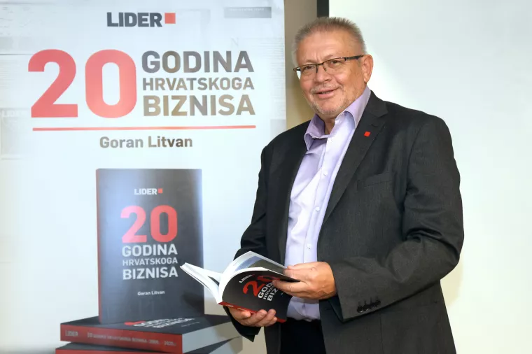 Promocija knjige 20 godina hrvatskoga biznisa, Goran Litvan