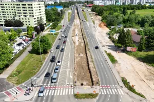 Sarajevska cesta, izgradnja, Grad Zagreb