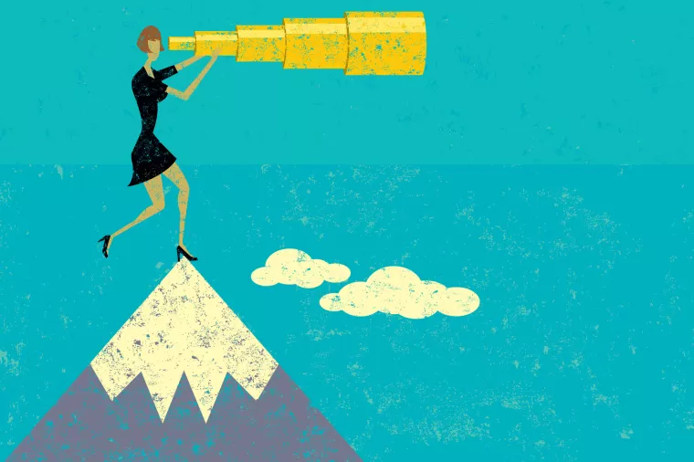 žene u biznisu, žena, vrh, uspjeh, špijun, intuicija, pogled, pregled