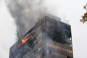 Požar na Vjesnikovom nebodeu