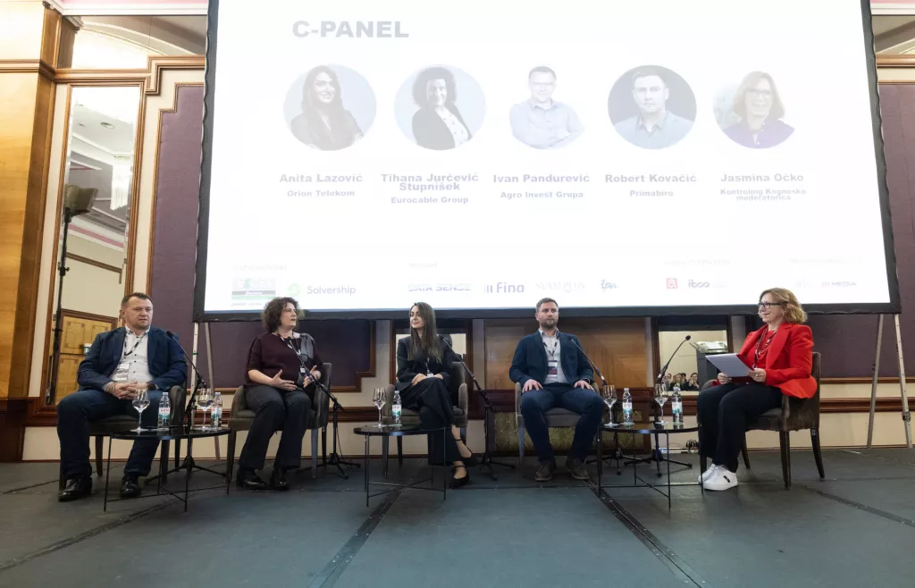 Kontroling 2025.- 13. Međunarodna konferencija o kontrolingu.C- panel::Ivan Pandurević, Tihana Jurčević Stupnišek, Anita Lazović, Robert Kovačić, Jasmina Očko
