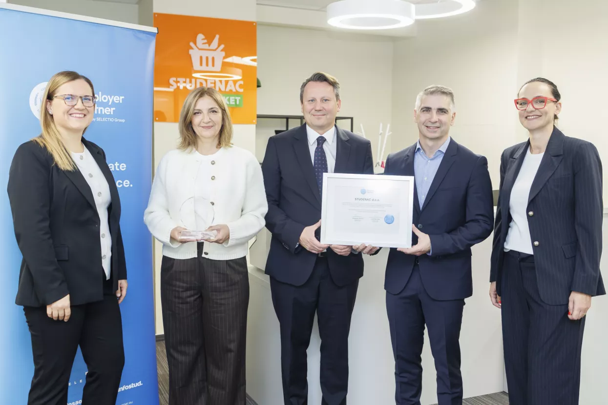 Studenac, Selectio, Employer Partner certifikat