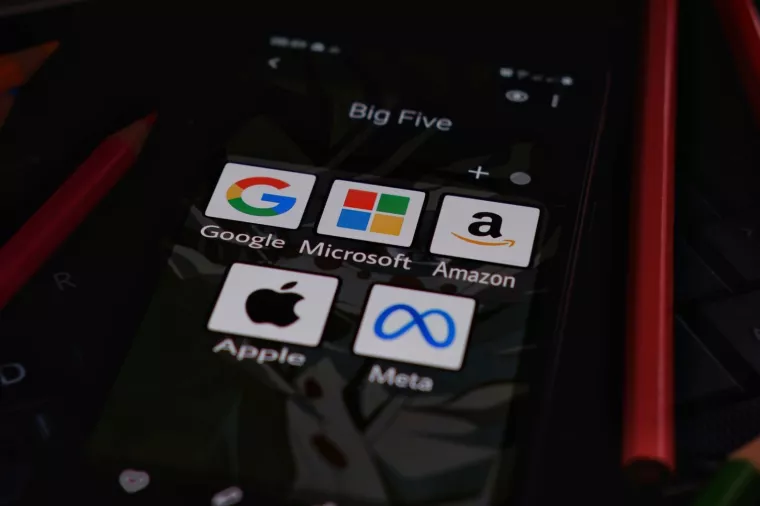 tehnolo&scaron;ke tvrtke, dionice, google, meta, amazon, apple