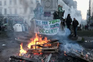 Brussels - protest poljoprivrednika