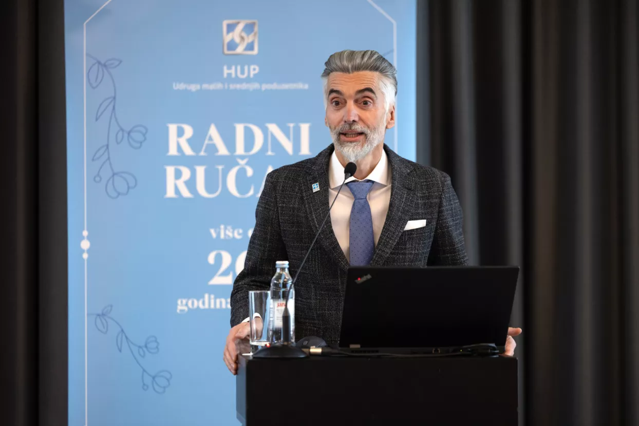 Radni ručak HUP, Mislav Balković