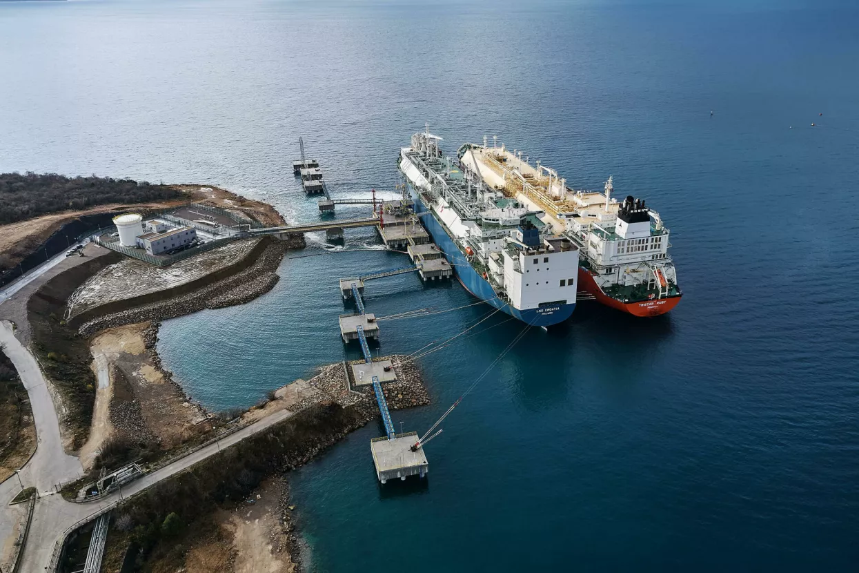 Brod Tristar Ruby, tvrtka MVM CEEnergy Croatia, LNG Terminal Krk