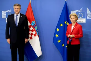 Andrej Plenković i Ursula&nbsp;von der Leyen 