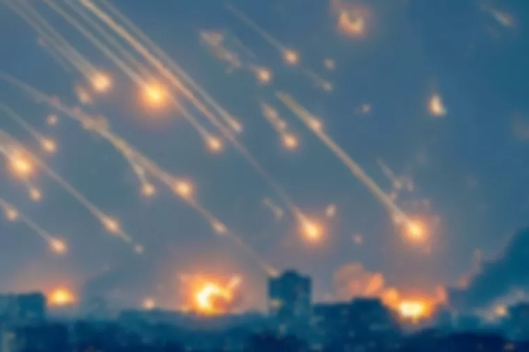 Tel Aviv, raketni napad, rakete, projektili, rat