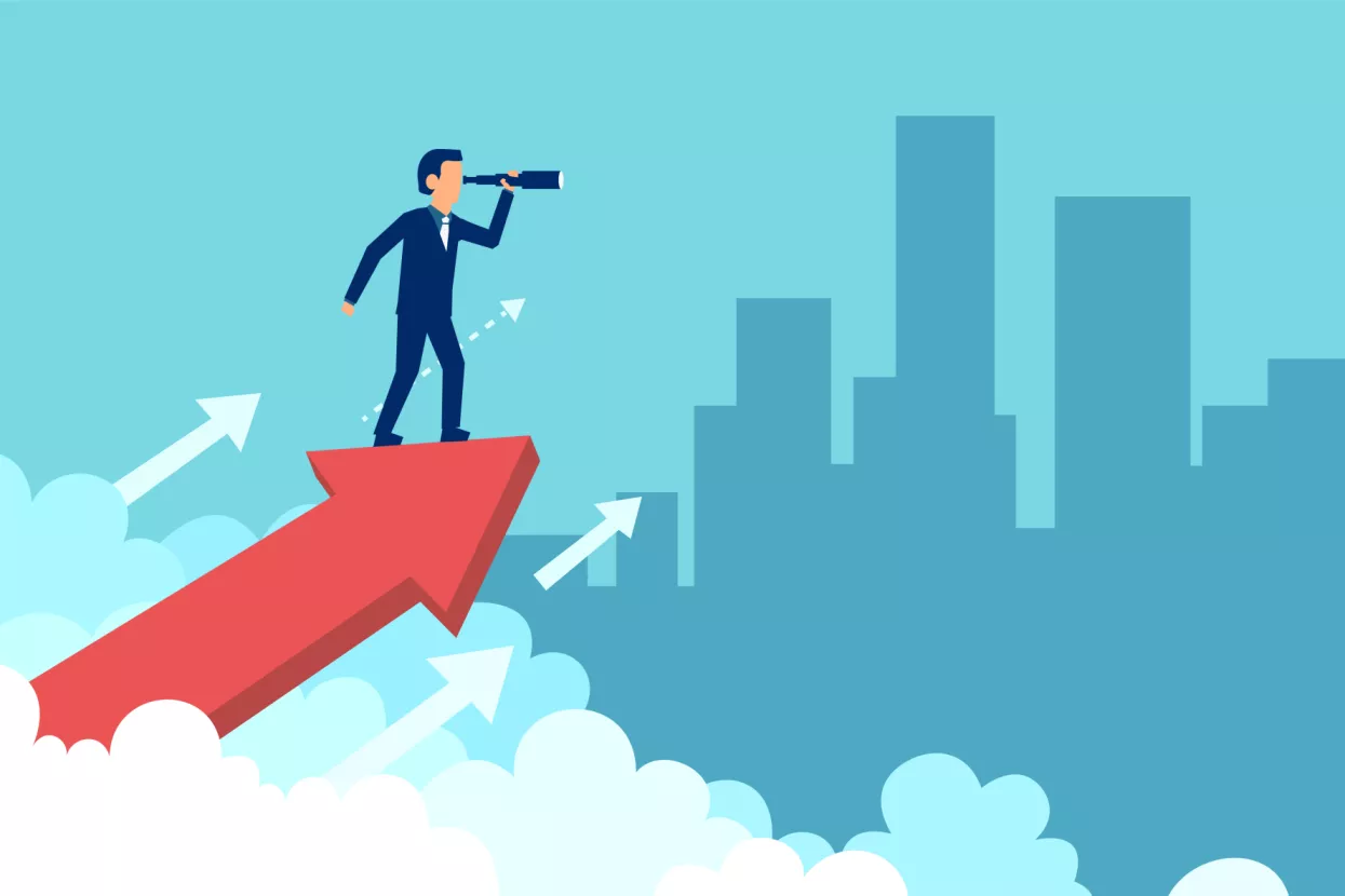 rast, razvoj, vizija, dugoročni plan, planiranje, biznis, strategija