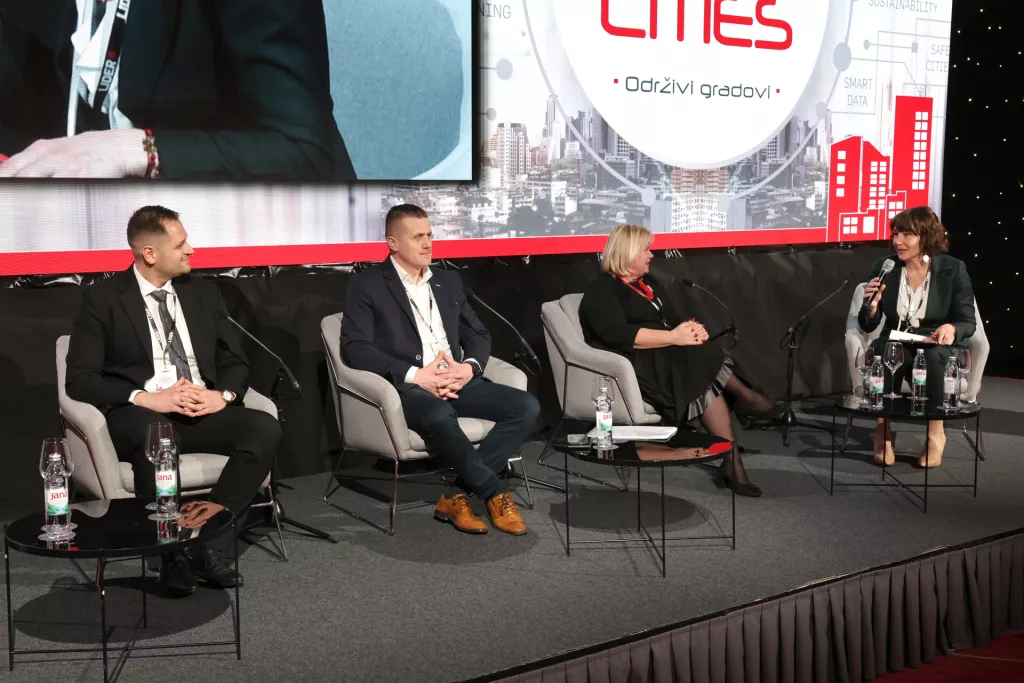 Smart Cities 2026. Panel 3. Filip Su&scaron;ac, Tomislav Katanović, Suzana Lau&scaron;in Katanec i Gordana Gelečer