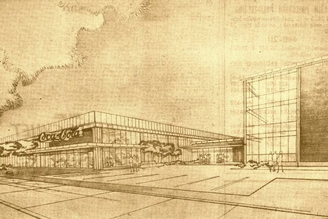 Iz Coca-Coline reklame 1968.