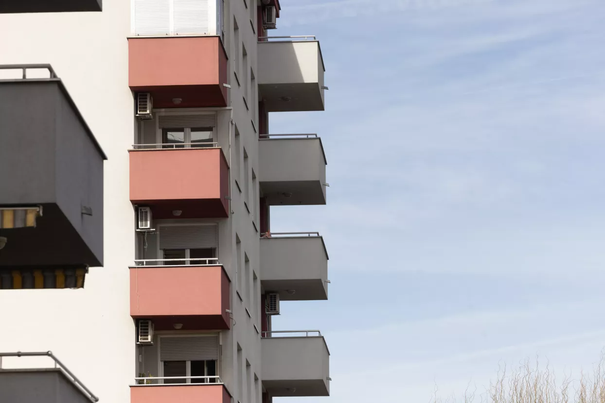 Novo stambeno naselje između &Scaron;panskog i Jankomira.