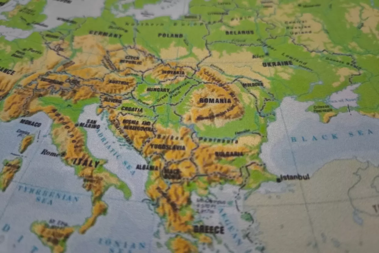 Balkan karta