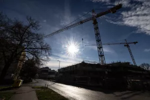 Gradili&scaron;te novih zgrada u zagrebačkom naselju Prečko.