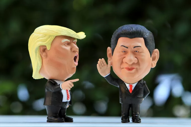 donald Trump i Xi jinping
