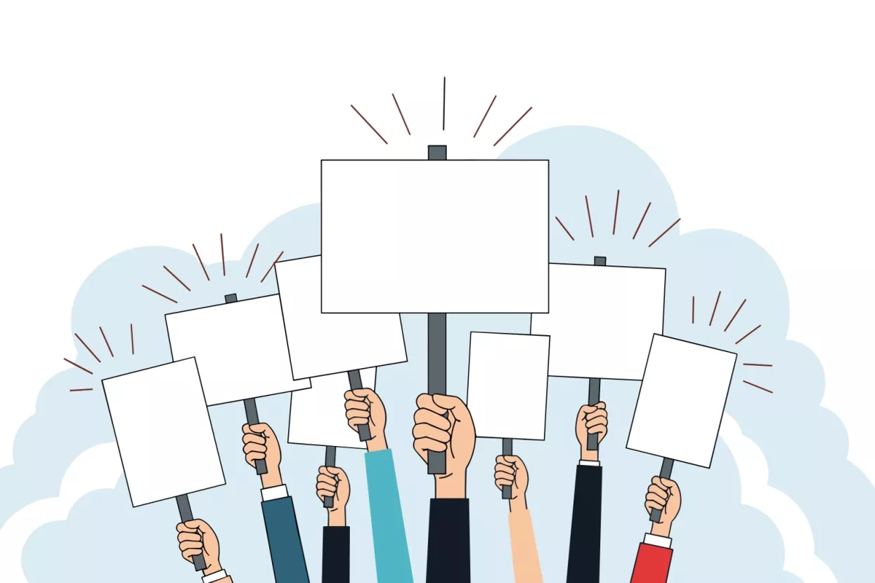 Prosvjed, protest, pobuna, transparenti, negodovanje