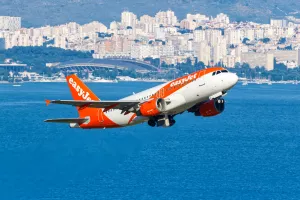 easyJet iznad Splita