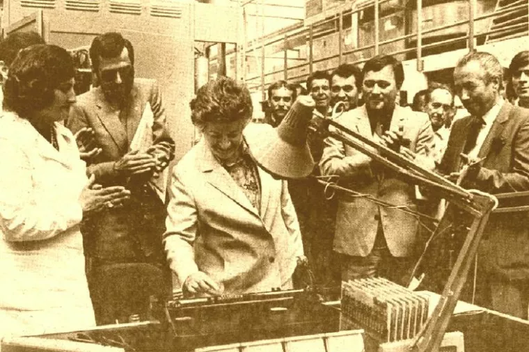 Milka Planinc i Ante Marković