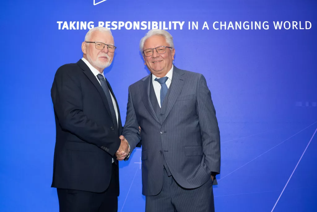 CEO Rheinmetalla Armin Papperger i osnivač DOK-ING-a Vjekoslav Majetić