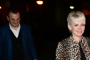 18.10.2017., Zagreb - Izlazak osumnjicenika u akciji Agrokor iz zatvora u Remetincu. Zlatko Canjuga, Piruska Canjuga. r"nPhoto: Marko Prpic/PIXSELL 
